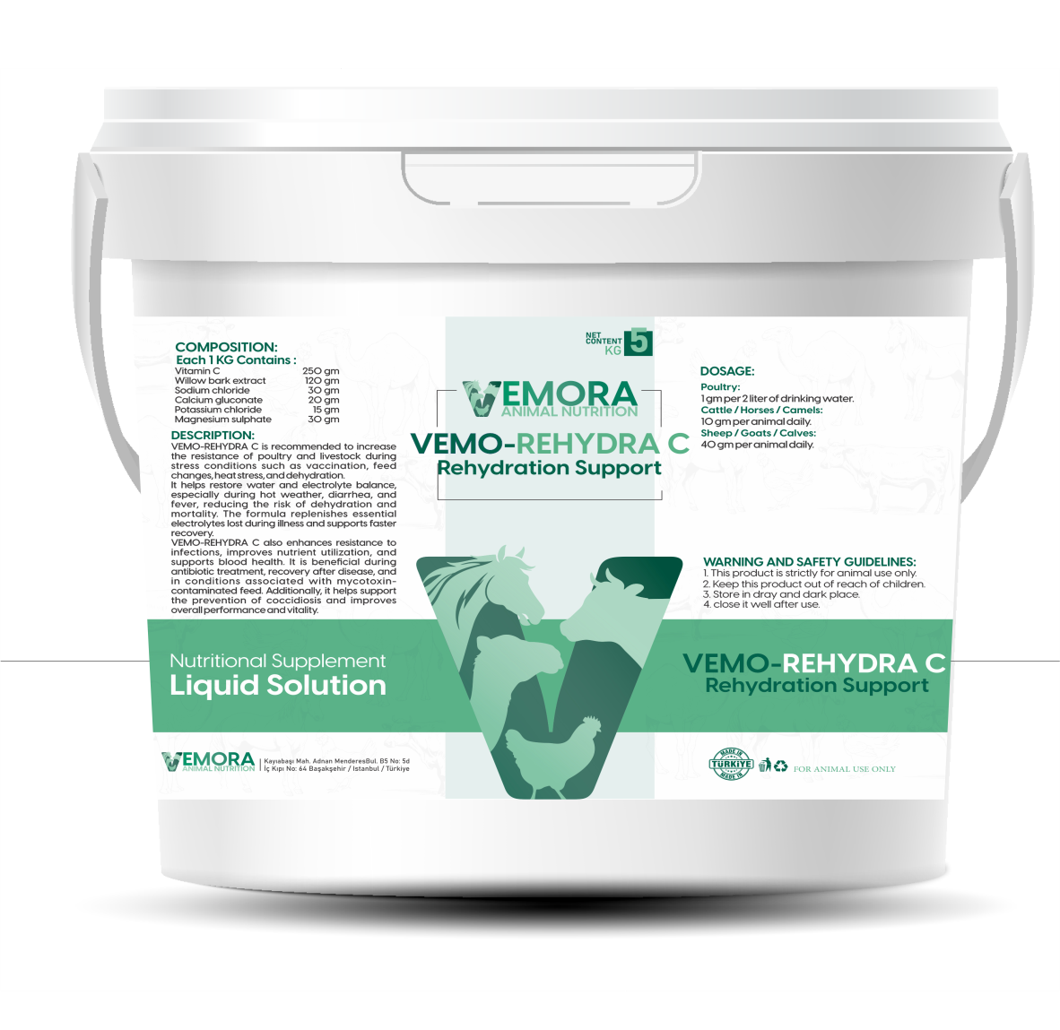 VEMO-REHYDRA C (Rehydration Support)